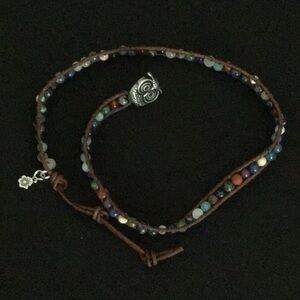 Multicolor Gems 2 Wrap Bracelet